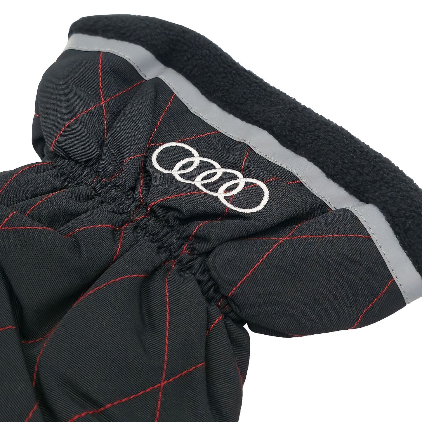 Audi Eiskratzer mit Handschuh, schwarz, 80A096010D