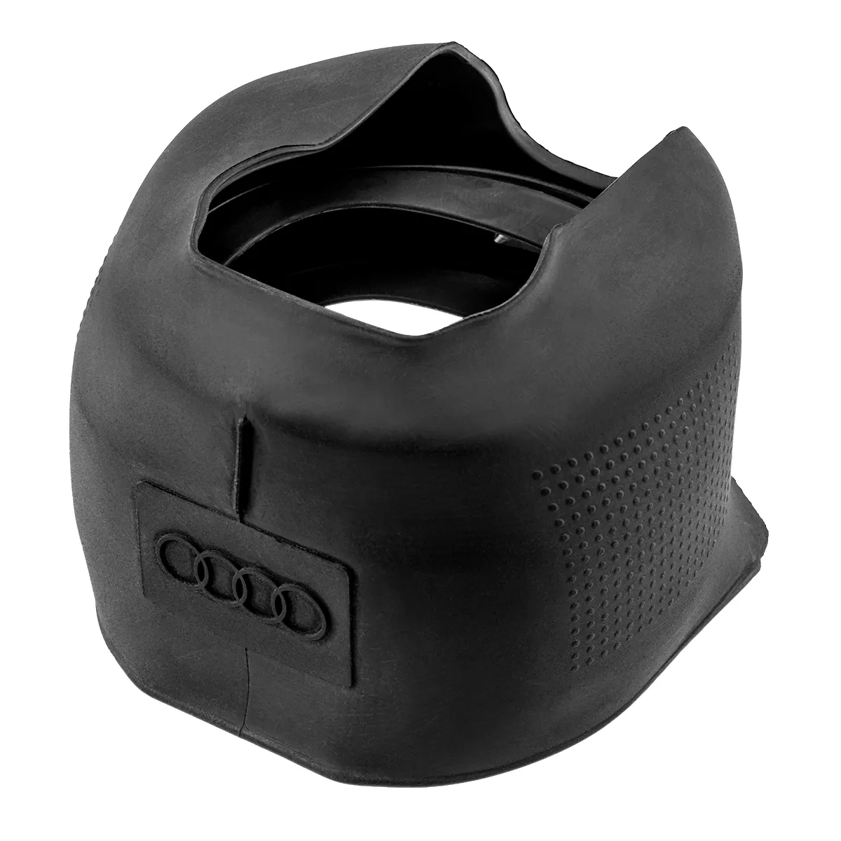 Audi Gefrierschutz-Abdeckung für Typ2 Stecker, Schutzkappe mit Audi Ringen, Ladestecker-Frostschutz, 85H054410