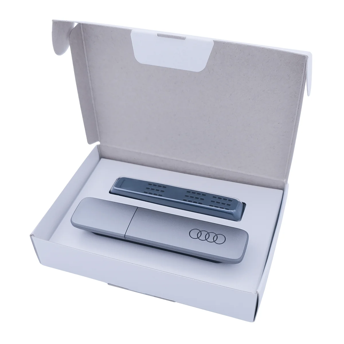 Audi Duftspender raue Küstenlandschaft für Lüftungsdüse, platingrau, 85B087009