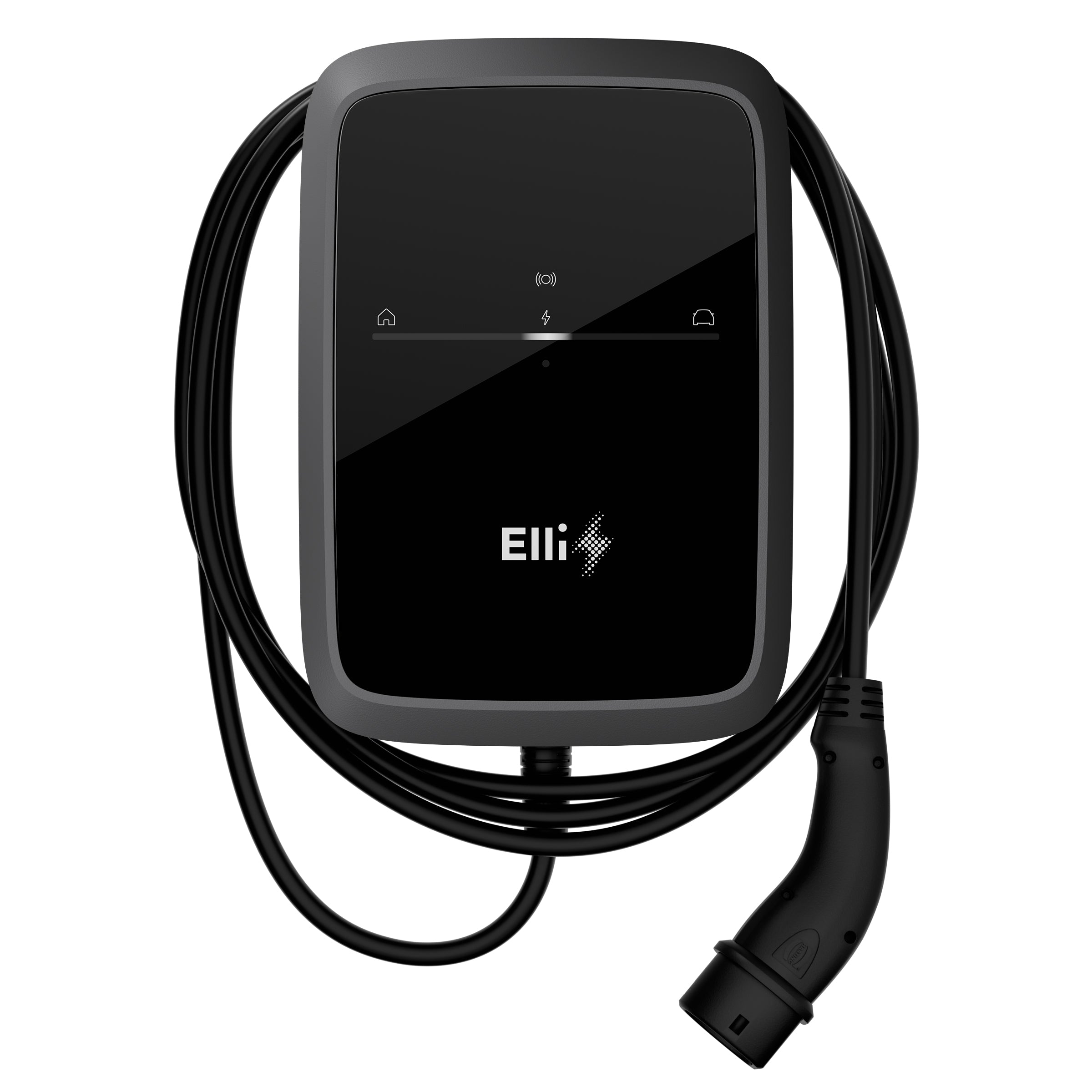 Elli Charger Connect 2, 11 kW Wallbox with cable 7.5m (type2), app, WL ...