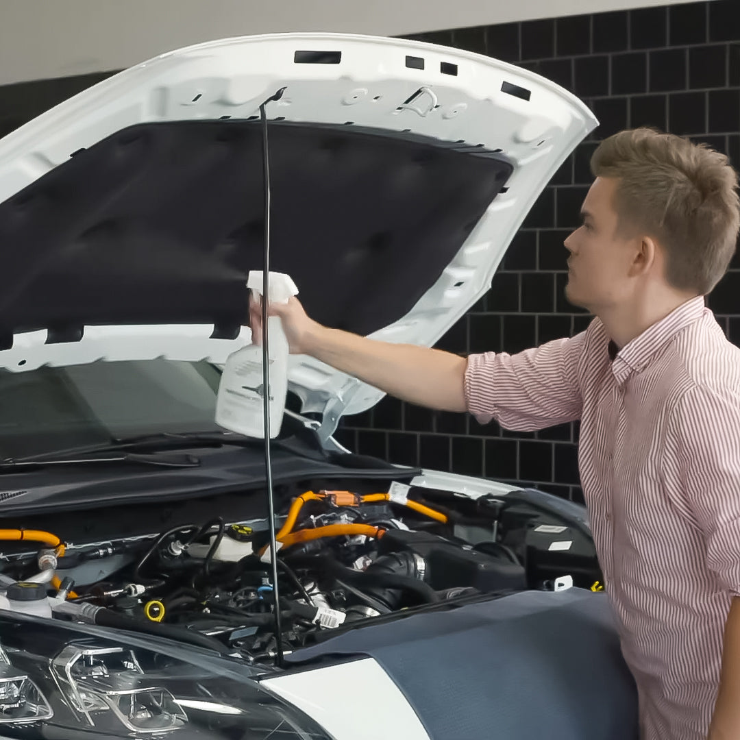 K&K Spray répulsif contre les martres, flacon pulvérisateur de 500 ml pour compartiment moteur, abri de voiture, grenier