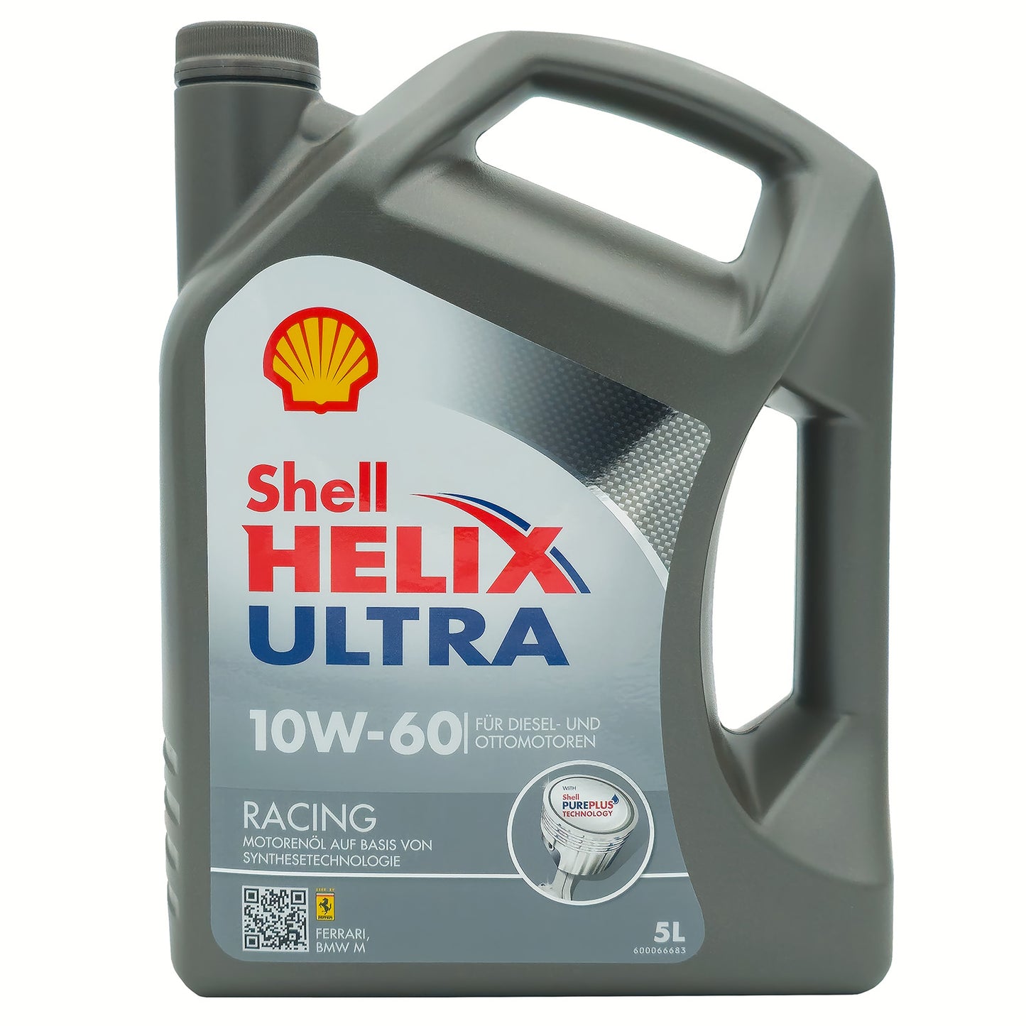 Shell HELIX Ultra 10W60 Racing 5L engine oil, Ferrari, BMW M, API SN