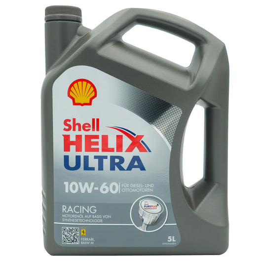Shell HELIX Ultra 10W60 Racing 5L engine oil, Ferrari, BMW M, API SN
