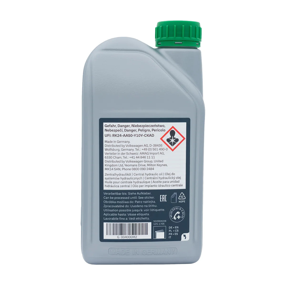 Olio idraulico VW G004000M2, 1 litro di olio per servosterzo, servosterzo, olio idraulico centrale