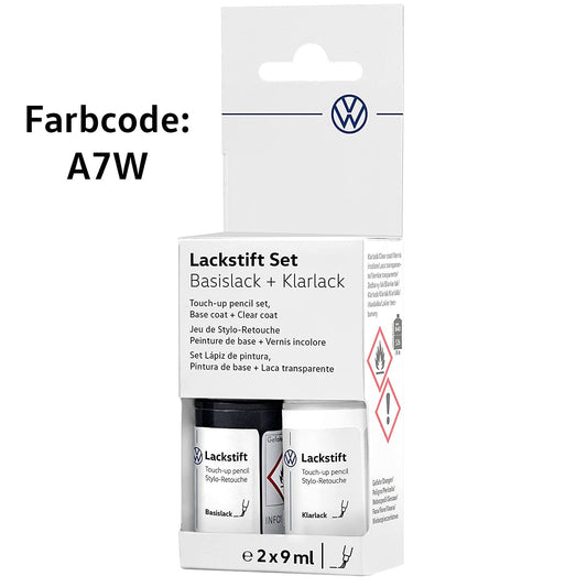 VW Lackstift Farbcode A7W Lackstift-Set - Reflexsilber Metallic LST0M2A7W