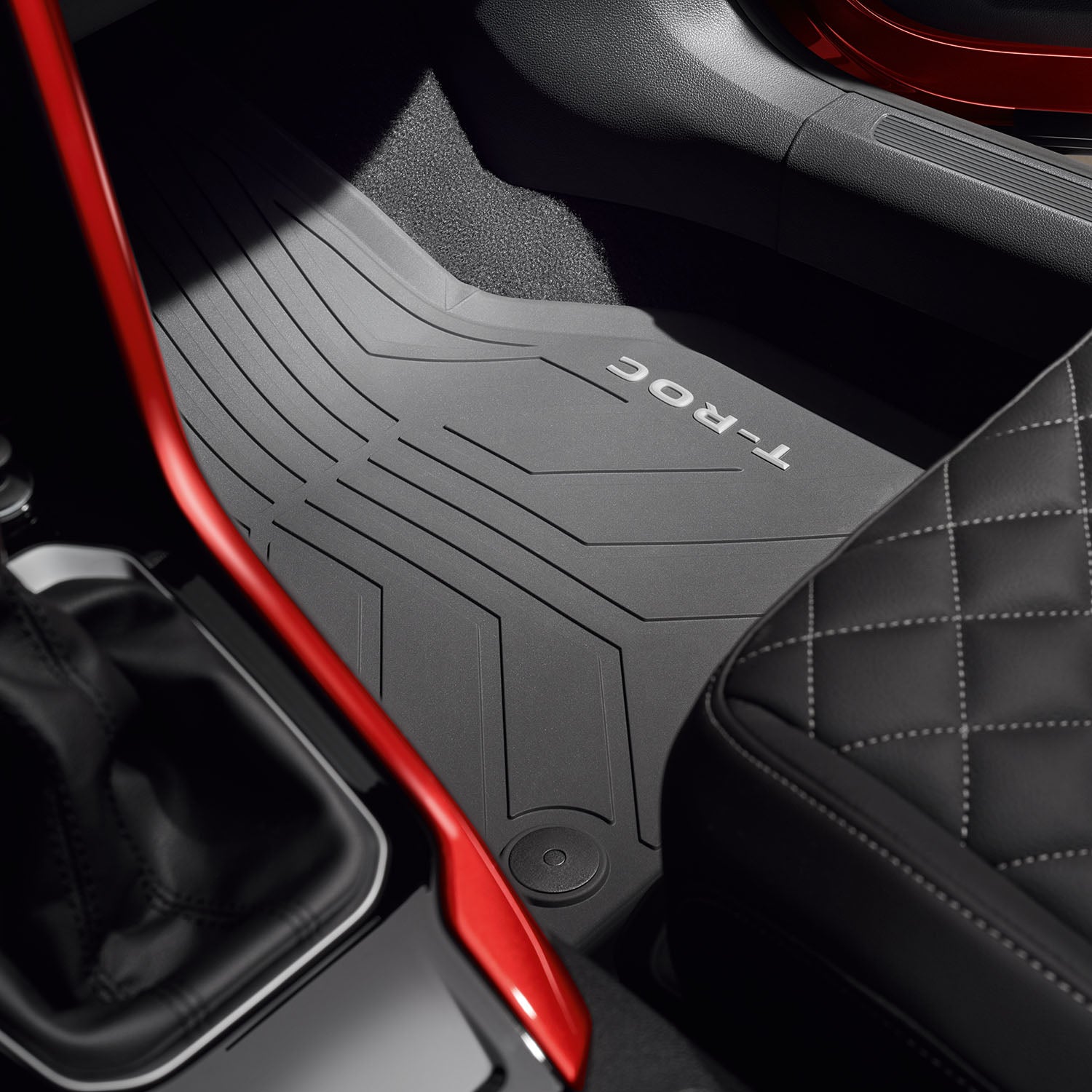 VW T-Roc Gummimatten, 2 Stück, vorne, 2GA06150282V