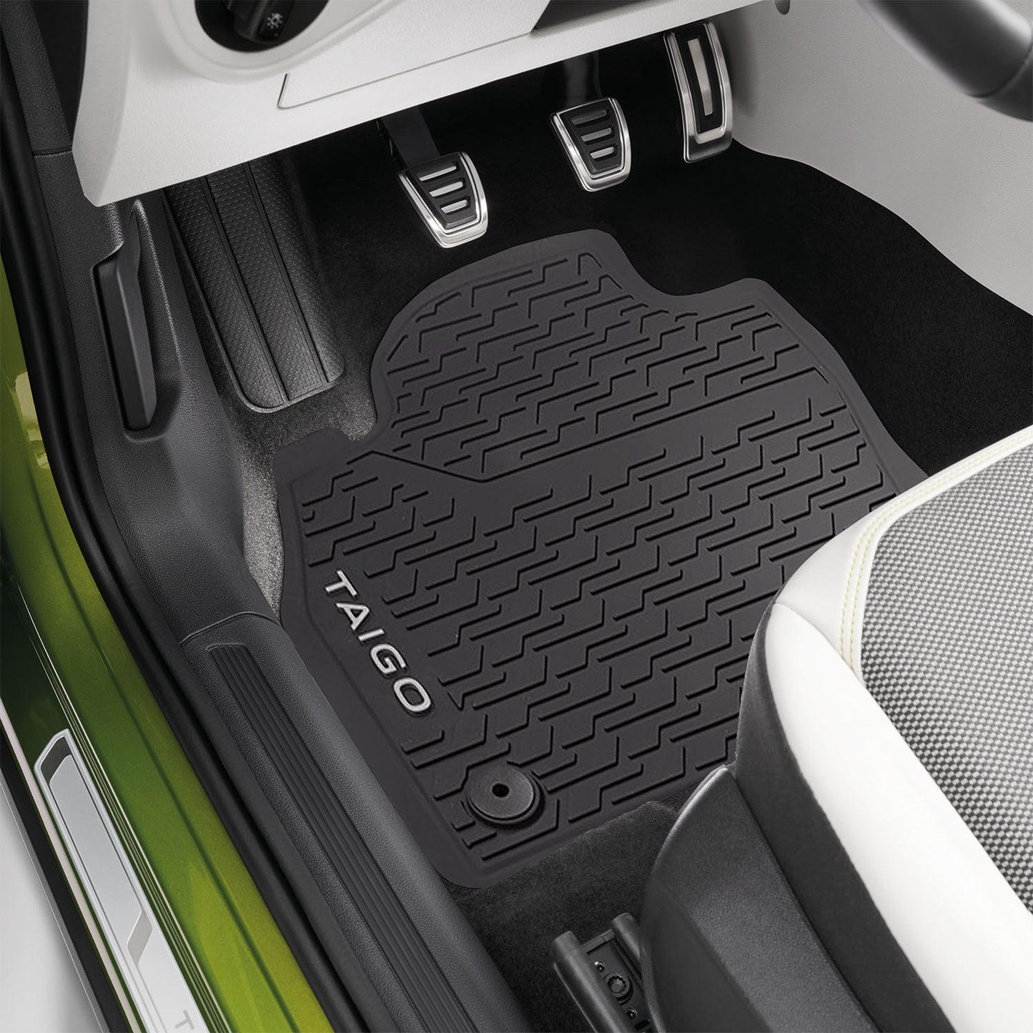 VW Taigo rubber mats, 4 pieces, front and rear, 2G7061500 82V