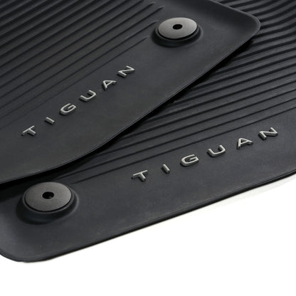 VW Tiguan III Gummimatten, 5 Stück, vorne und hinten, 57106150082V