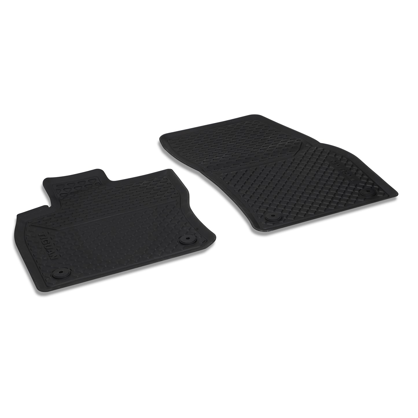 VW Tiguan II MQB/Tiguan Allspace rubber mats, 2 pieces, for front, 5NB06150282V