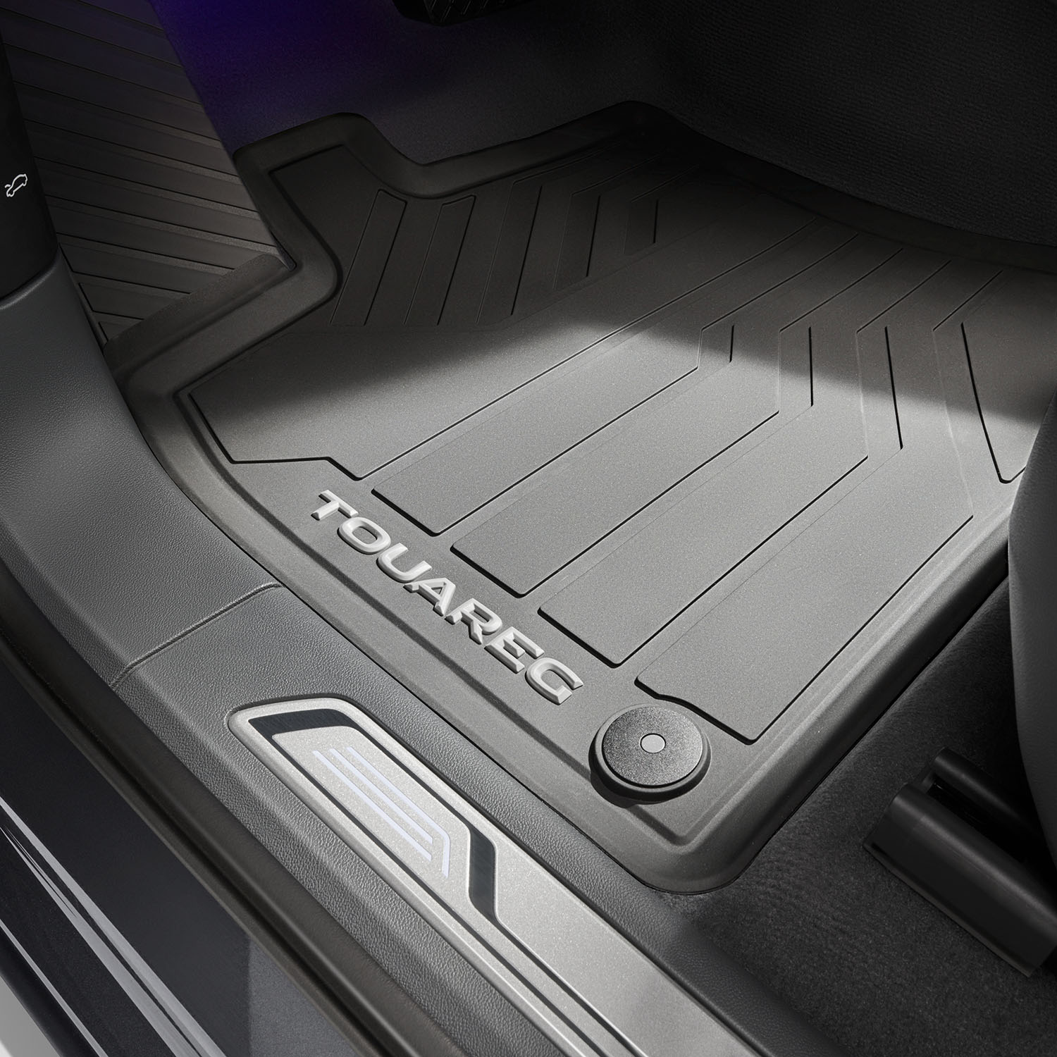 VW Touareg III (CR), rubberen matten, 4 stuks, voor en achter, 76106150082V