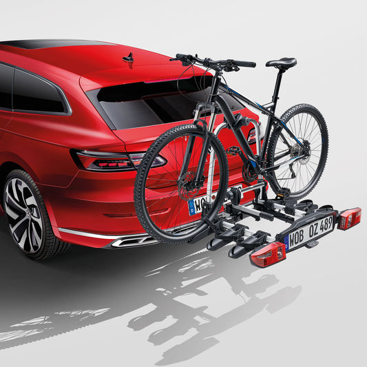 Volkswagen Fahrradträger Compact III, für AHK, max. 3 Räder, faltbar & abklappbar, 3C0071105C