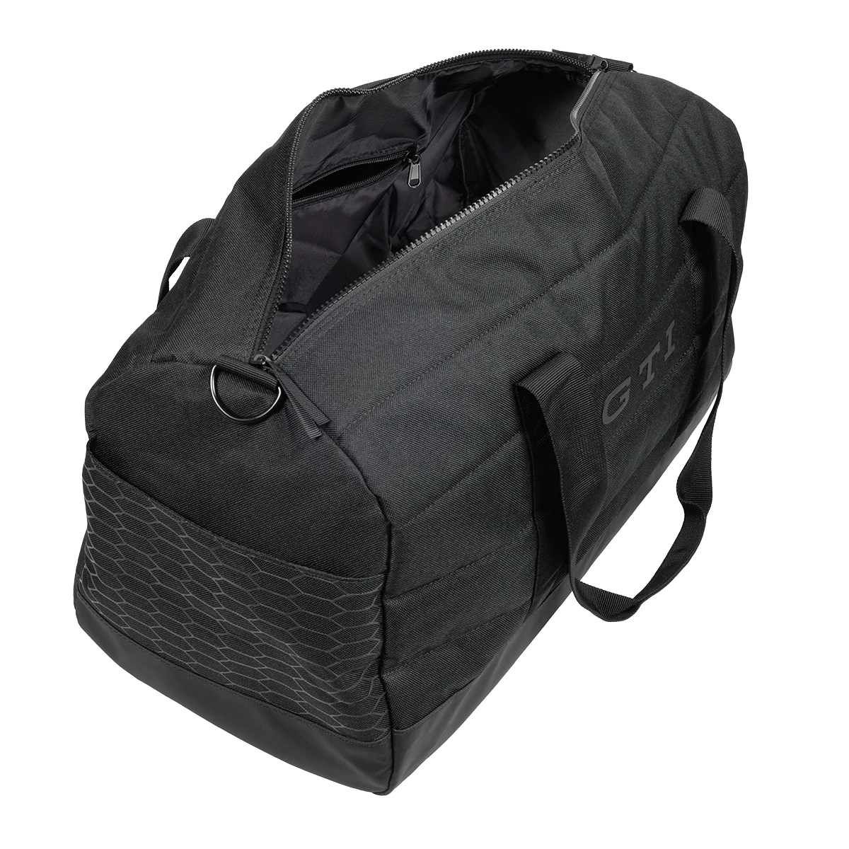 VW GTI Sporttasche 3A5087318, Schwarz mit Schultergurt, Reisetasche