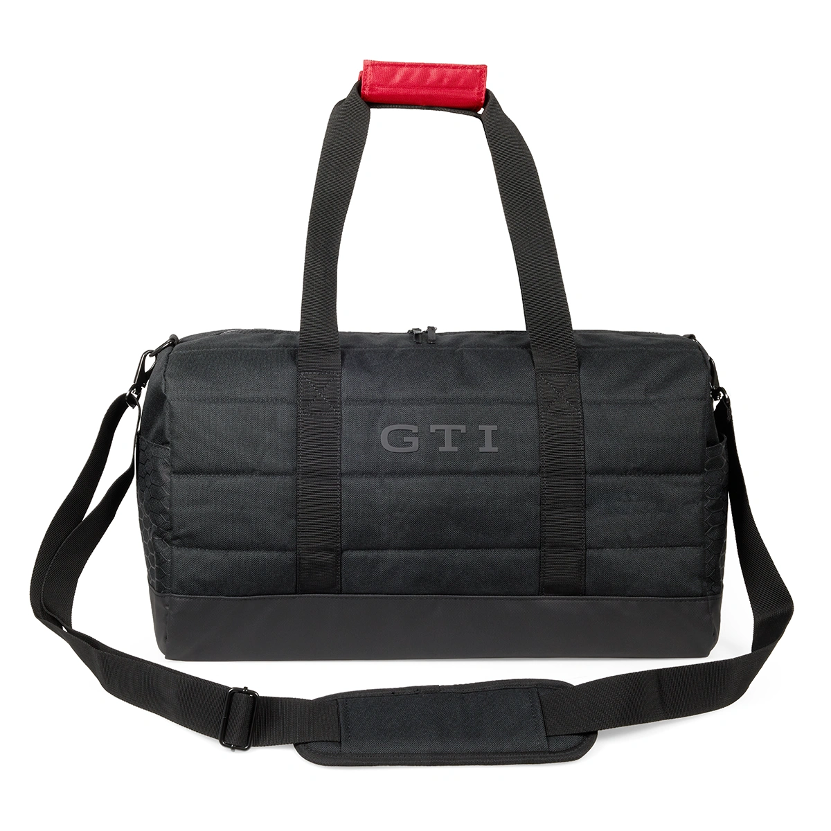 VW GTI Sporttasche 3A5087318, Schwarz mit Schultergurt, Reisetasche