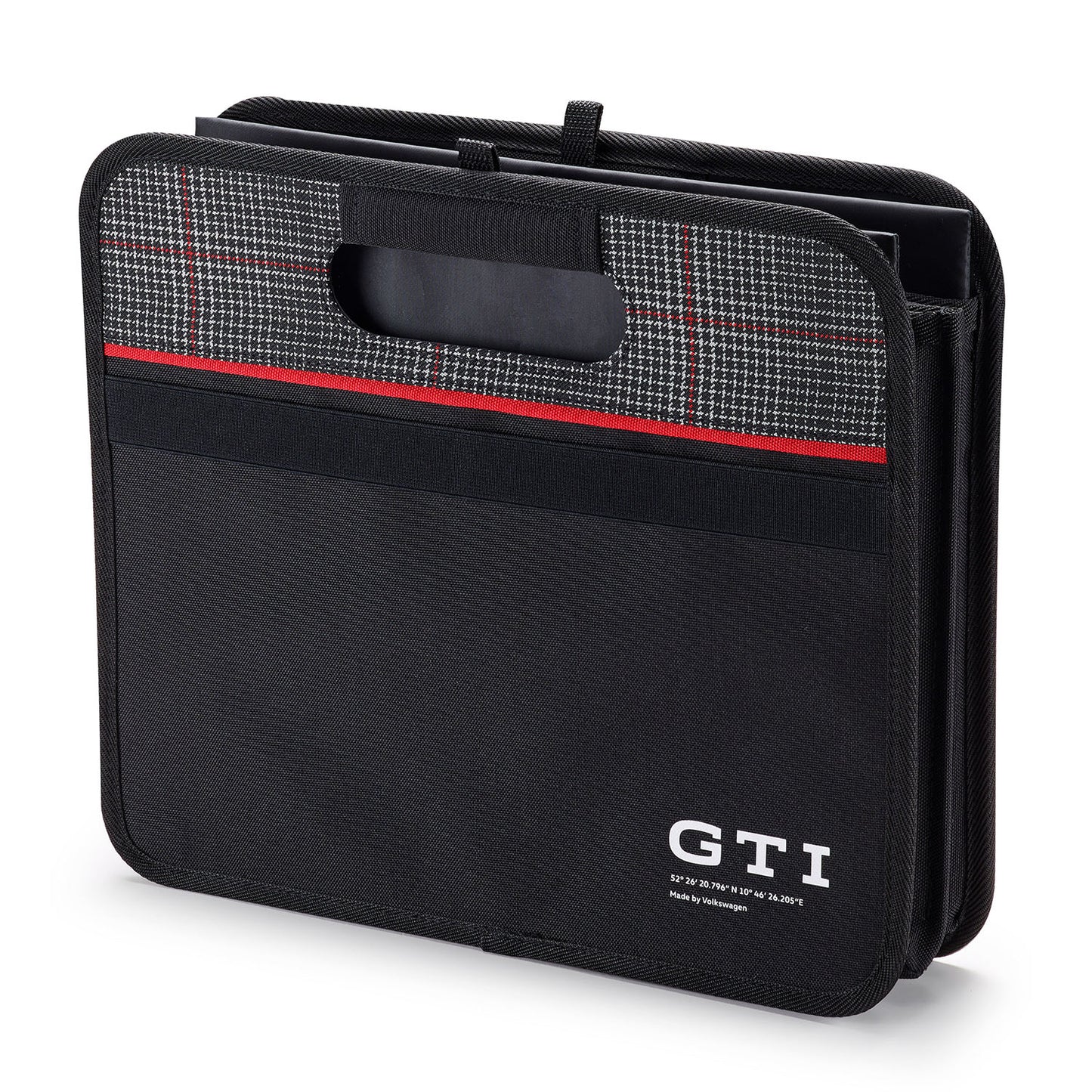 VW GTI Faltbox Kofferraumtasche, Kofferraum-Organizer schwarz, 5GV061104