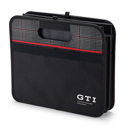 VW GTI Faltbox Kofferraumtasche, Kofferraum-Organizer schwarz, 5GV061104