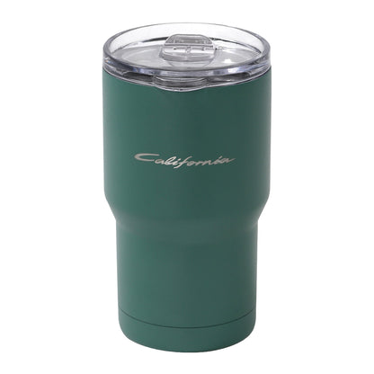 VW Thermobecher California Kollektion, 350ml Coffee To-Go Becher, grün mit California Schriftzug, 7TG069604212