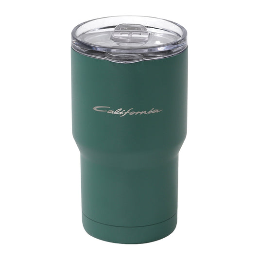 VW Thermobecher California Kollektion, 350ml Coffee To-Go Becher, grün mit California Schriftzug, 7TG069604212
