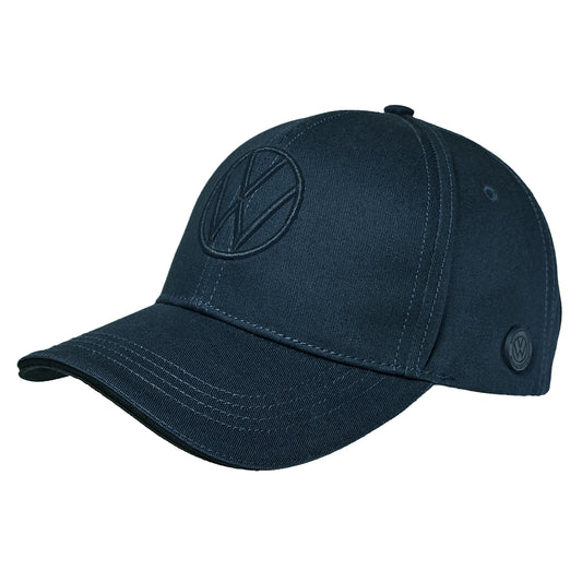 VW Cap Volkswagen Kollektion, Basecap mit gesticktem VW Logo, Kappe dunkelblau, 330084300287