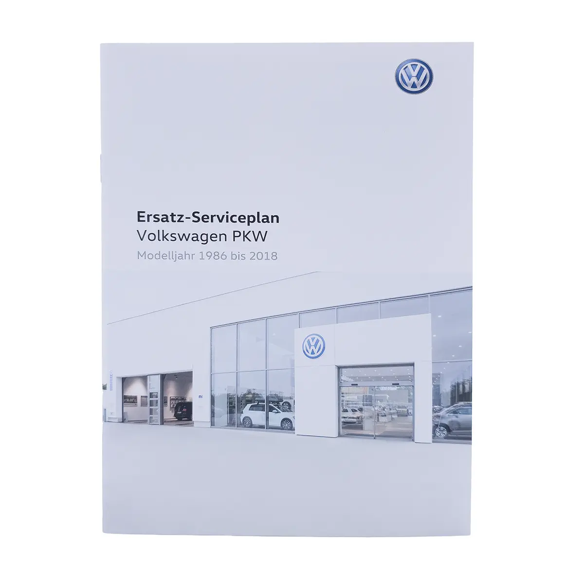 Volkswagen Ersatz Serviceplan PKW 1986 bis 2018, Checkheft Original VW, 5N0012705SB