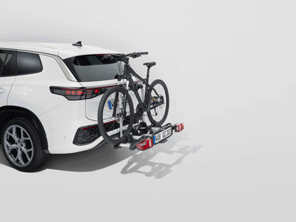 Volkswagen Fahrradträger Premium, für AHK, max. 2 Räder, AHV-Träger, faltbar & abklappbar, 000071105T