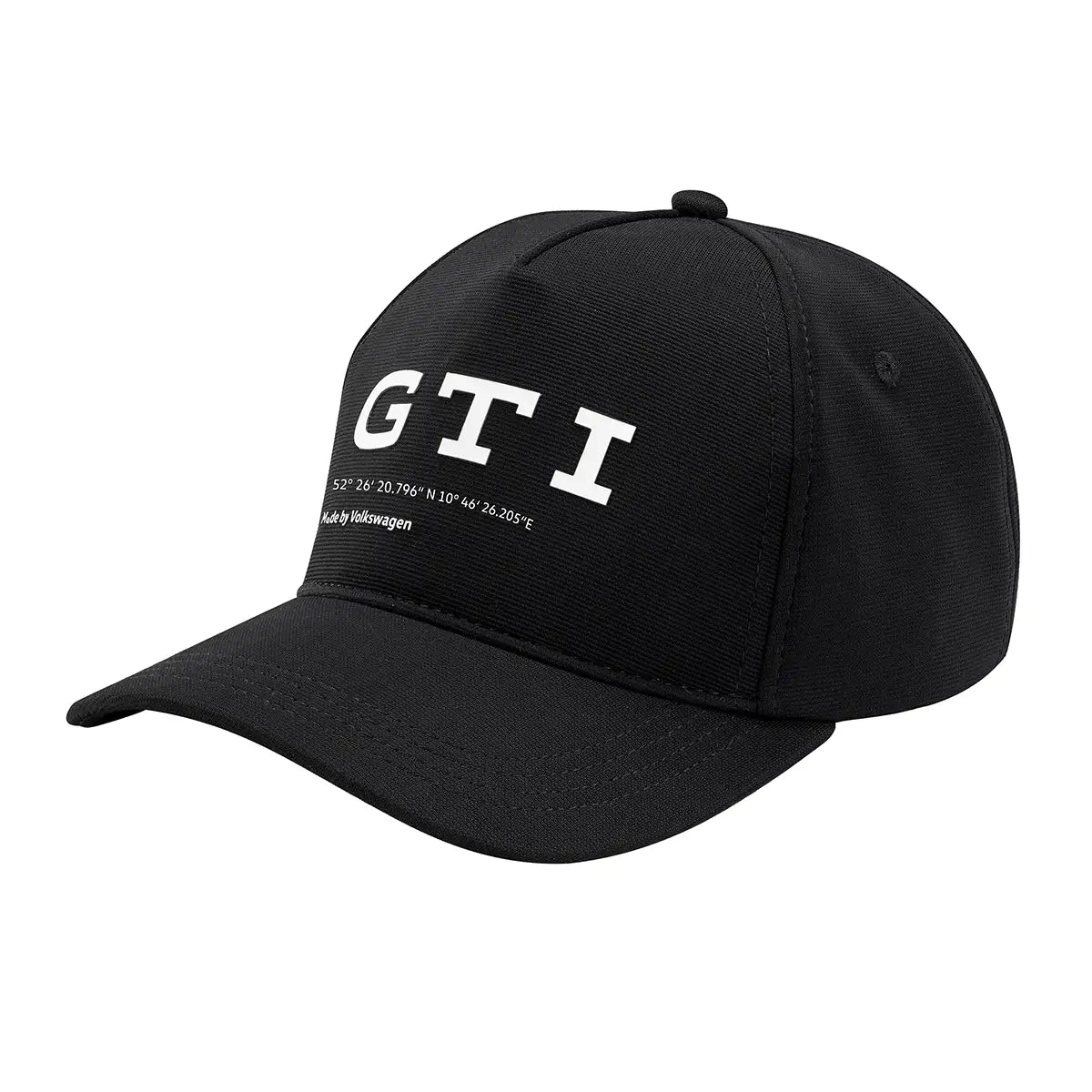 VW Cap GTI Kollektion, Basecap mit GTI-Logo, Kappe schwarz, 5HV084300041