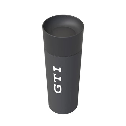 VW Thermobecher GTI Kollektion, Kaffee To Go Becher, 485ml, schwarz mit GTI Logo, 3A5069604A
