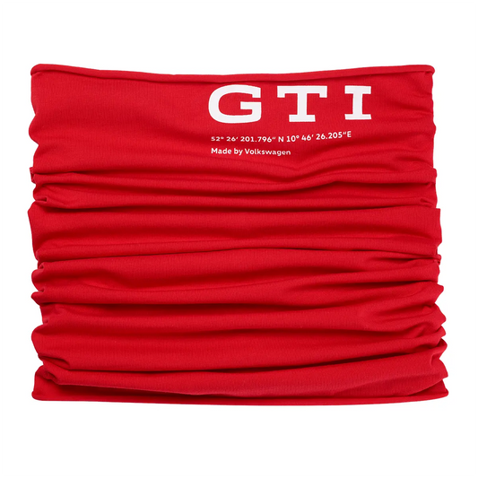 Volkswagen GTI Multifunktionstuch, Schal, Halstuch, Stirnband, rot, 5HV084303A645