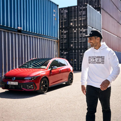 VW Cap GTI Kollektion, Basecap mit GTI-Logo weiß, Kappe schwarz, 3A4084300A041