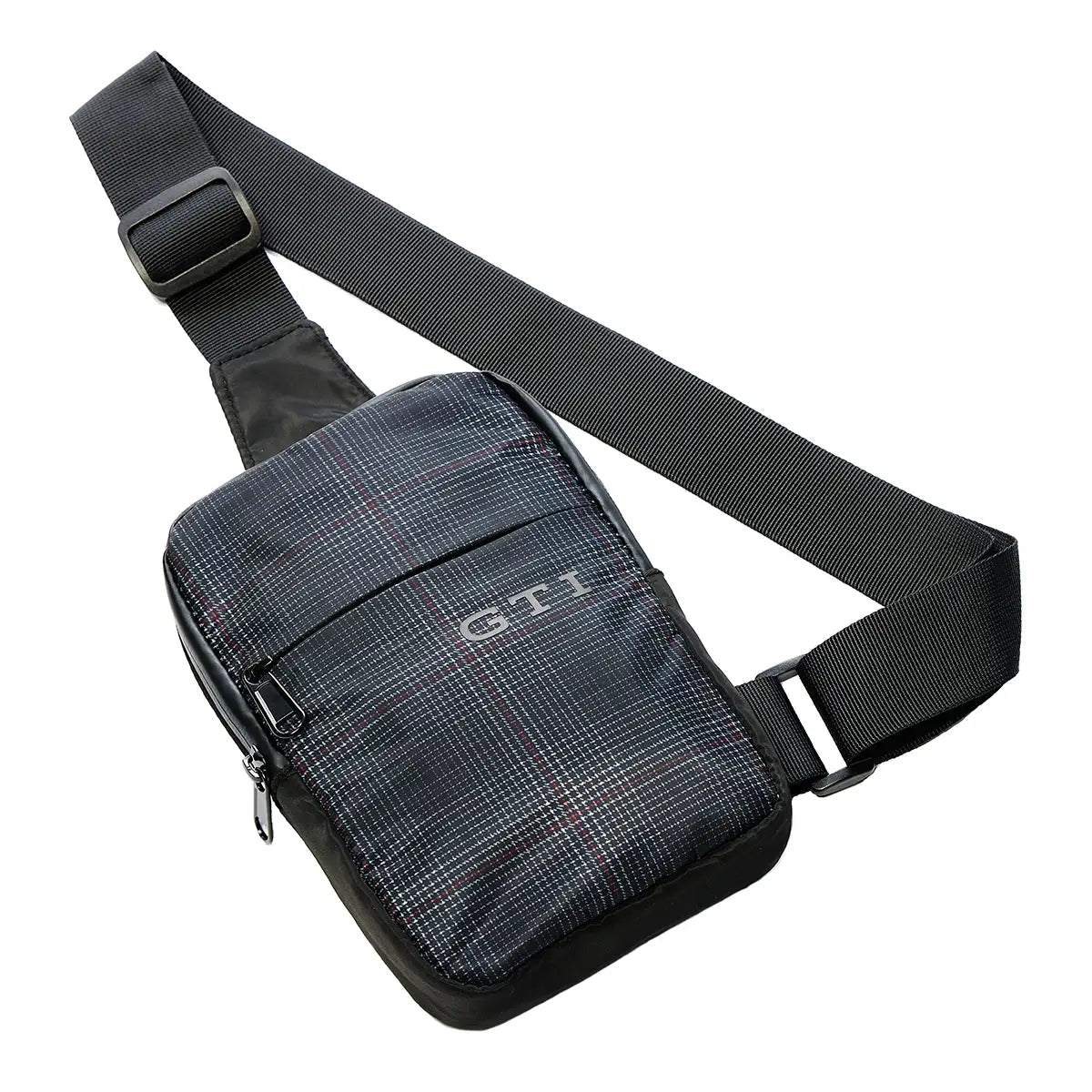 Volkswagen GTI Schultertasche, Cross Body Bag, Umhängetasche schwarz, 3A4087314