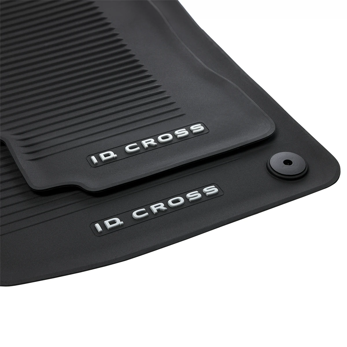 VW ID. Cross Gummimatten Detail: Fahrzeugschriftzug auf der Matte, 2FS06150082V