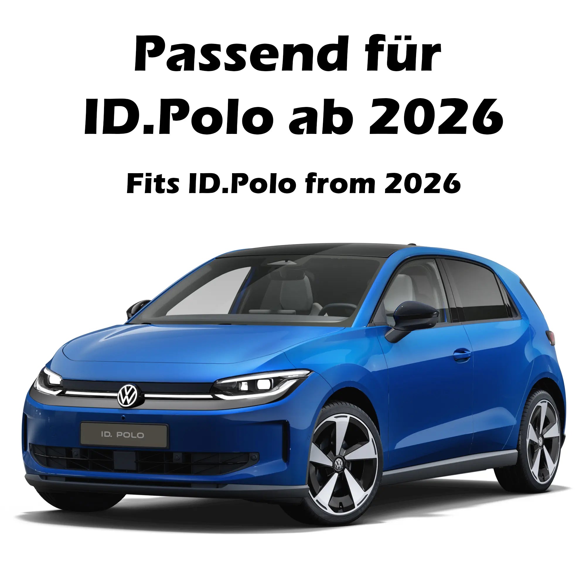 VW ID.Polo Gummimatten, 4 Stück, vorne und hinten, 2FA06150082V
