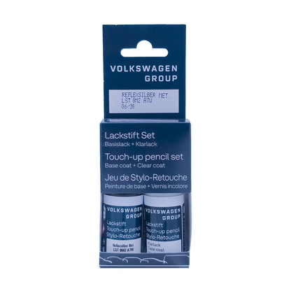 VW Code de couleur manque de manque A7W Sett Stift - Reflex Silver Metallic LST0M2A7W
