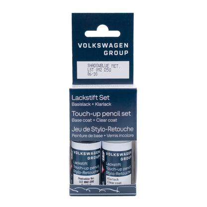 VW Lackstift Color code D5Q Lackstift Set - Shadow Blue Metallic - LSt0M2D5Q