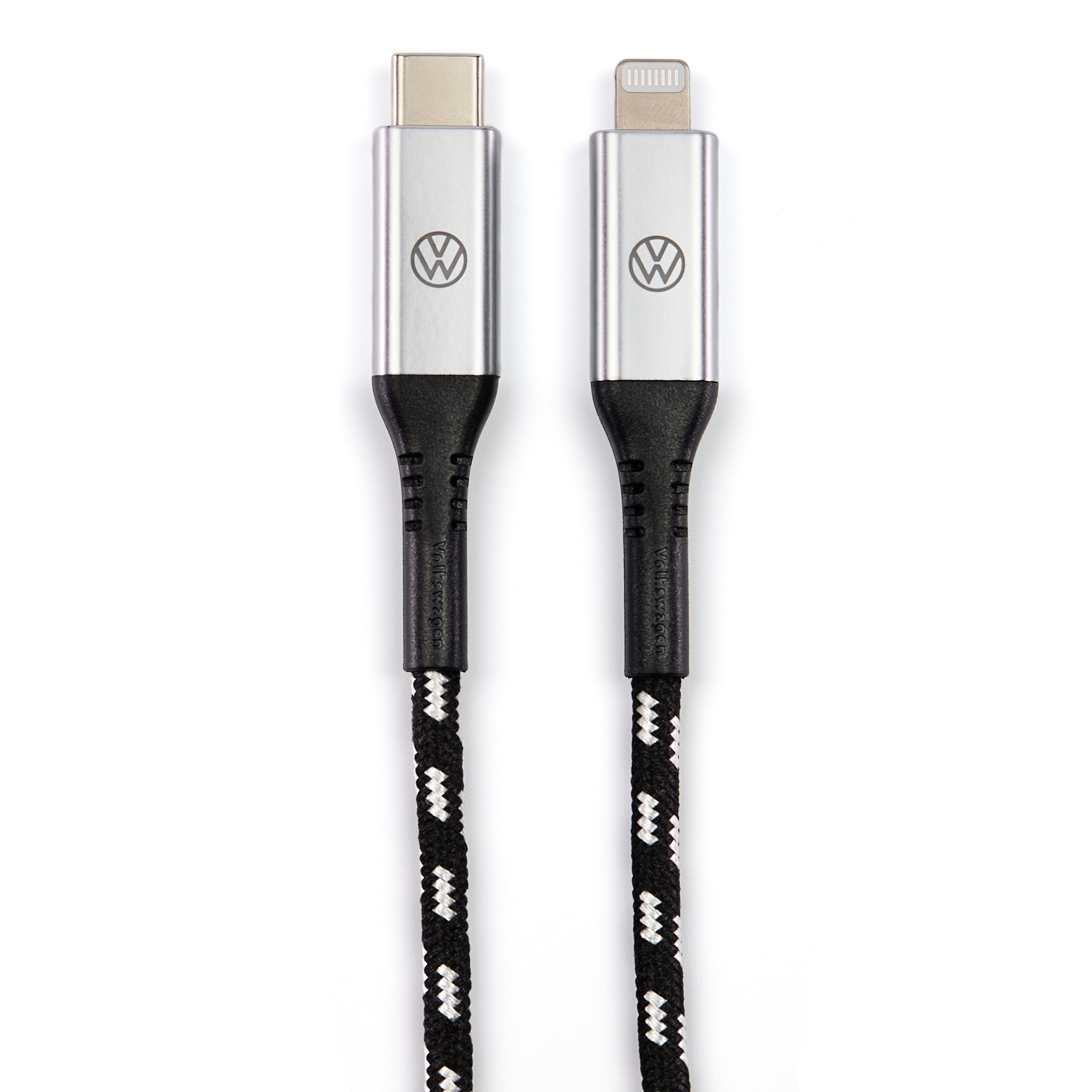 VW USB-C to Apple Lightning Premium charging cable, connection cable 100cm long, 000051446CC