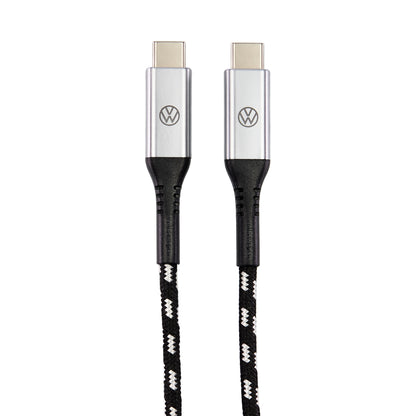 VW USB-C auf USB-C Premium 60W Ladekabel, Anschlusskabel 50cm lang, 000051446CB