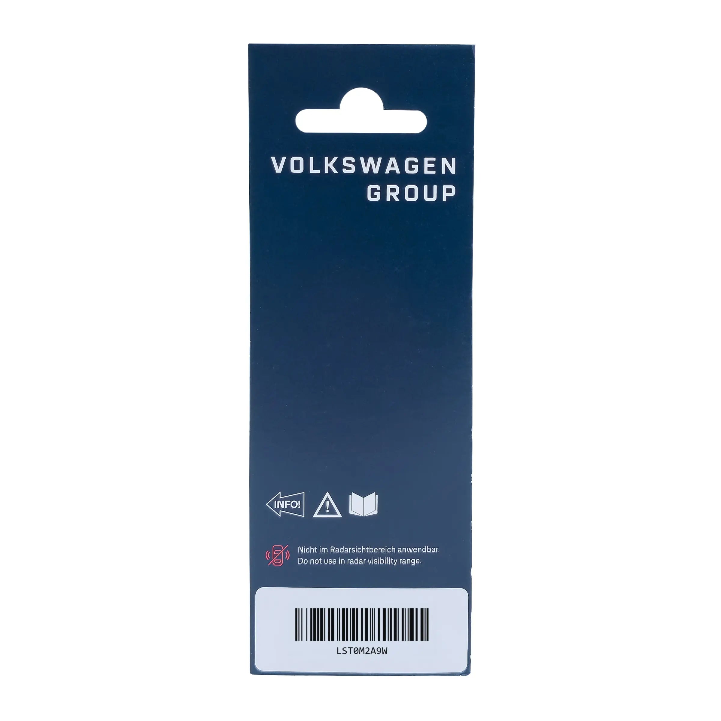 VW Lackstift-Set Carbon Steel Grey Metallic A9W, Verpackung Rückseite mit Hinweisen, LST0M2A9W
