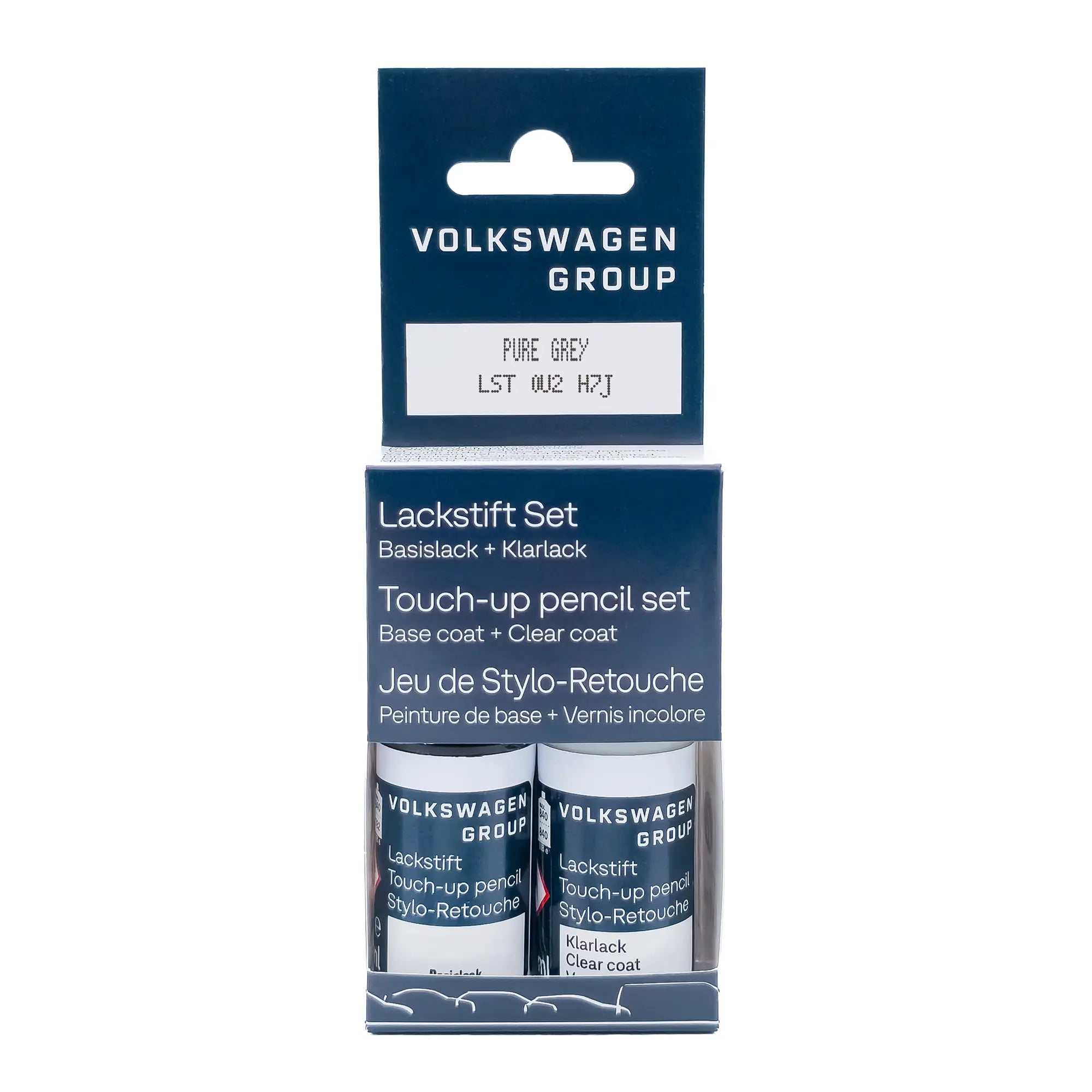 VW Lackstift Set H7J - Pure Grey mit Klarlack, LST0U2H7J
