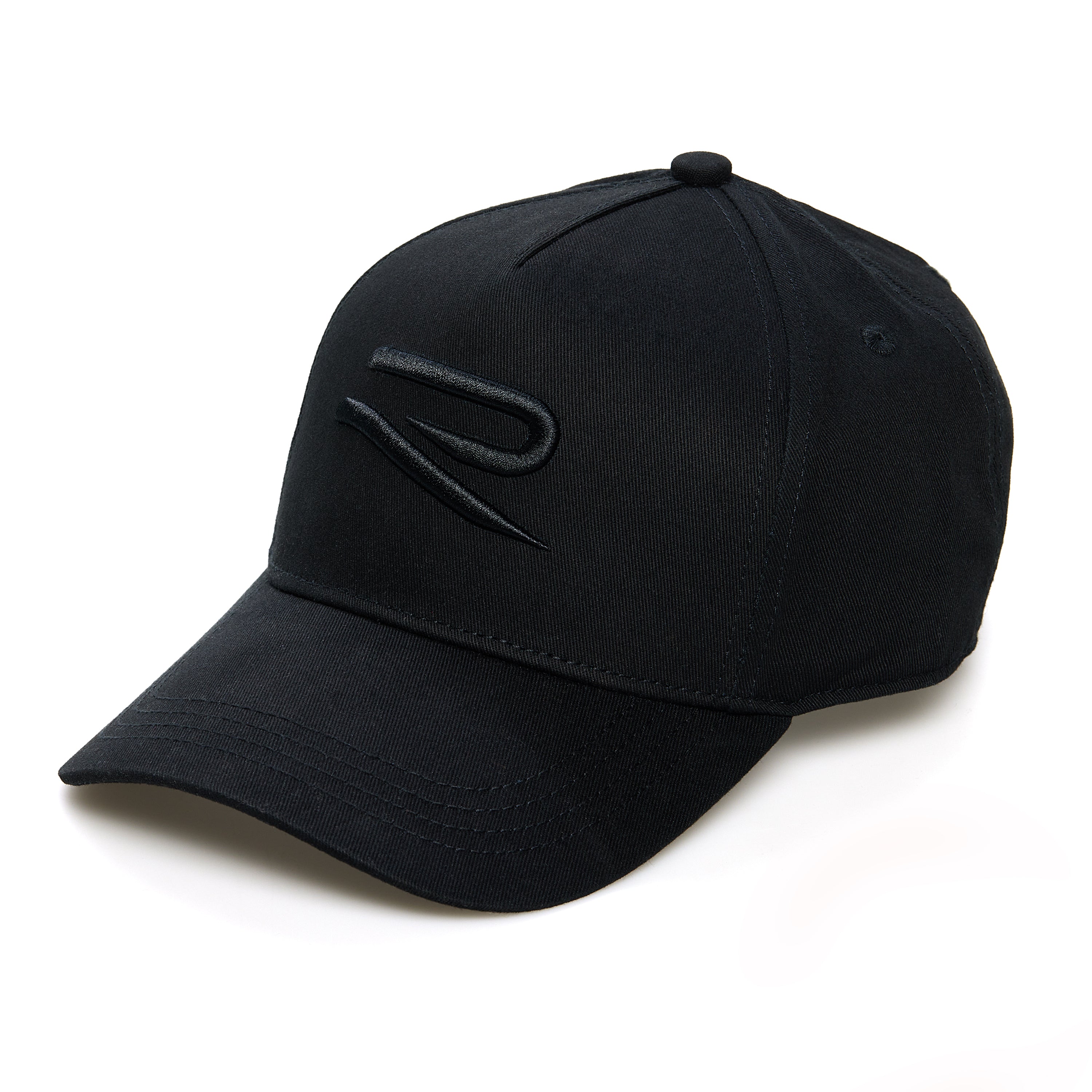 VW Cap R Kollektion, Black Edition, Basecap mit R-Logo, Kappe schwarz, 5HG084300