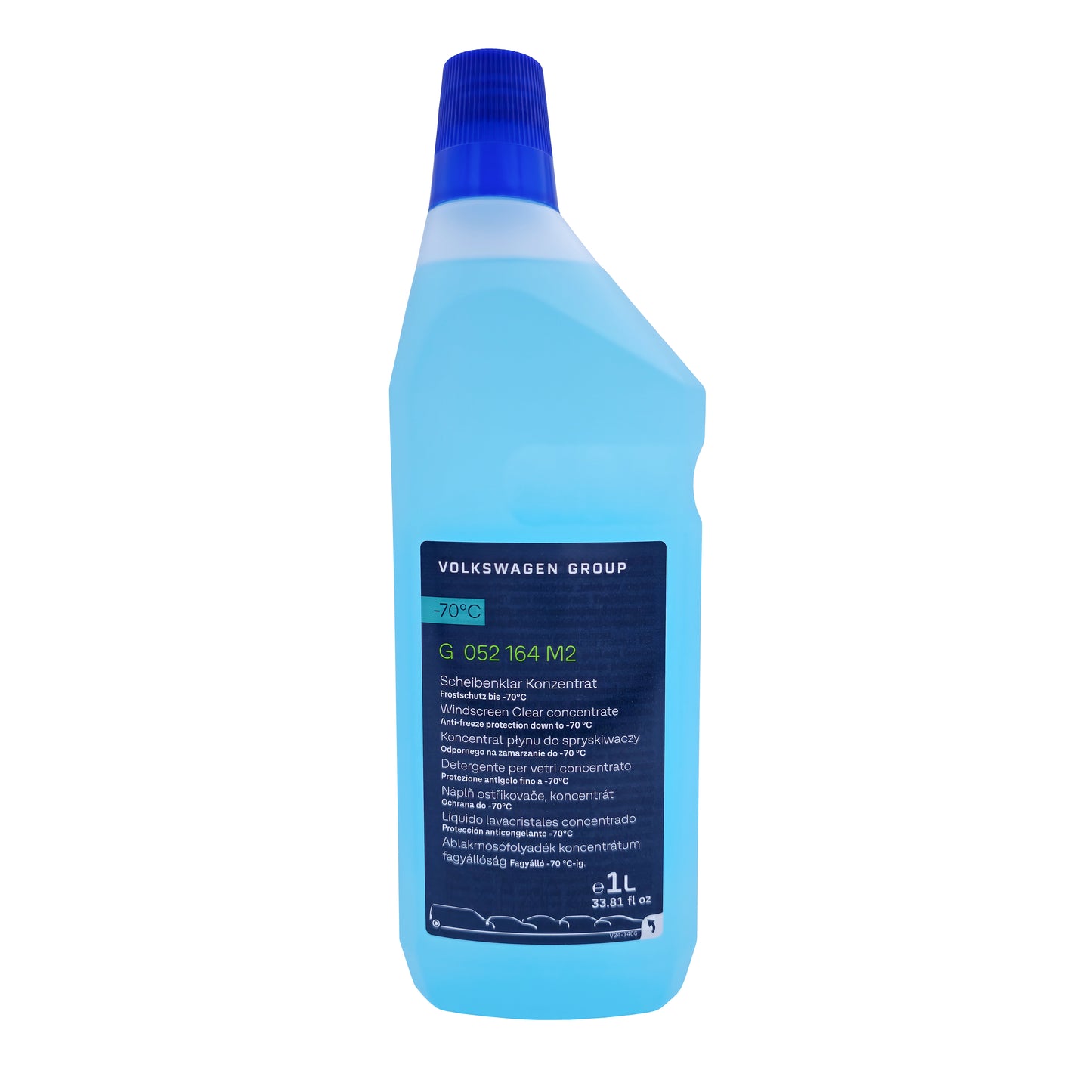 VW Scheibenklar Konzentrat G052164M2, Frostschutz bis -70 °C, 1L