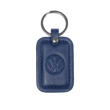 Porte-clés Volkswagen Officiel | Logo VW Moderne | Métal Argenté | Longueur 100mm | Cadeau Fan VW