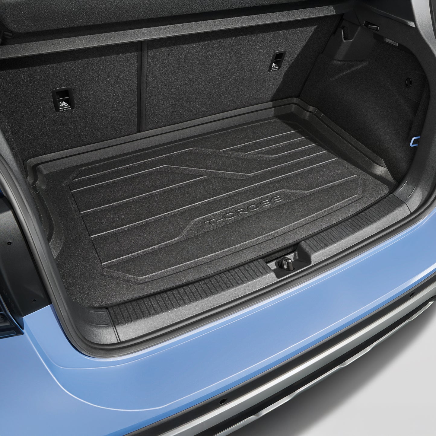 VW T-Cross Gepäckraumeinlage, Kofferraumeinlage, variabler Ladeboden, obere Position, 2GM061160