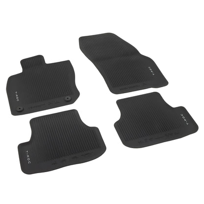 VW T-Roc rubber mats, 4 pieces, from built in 2026, front and rear, 2GV06150082V