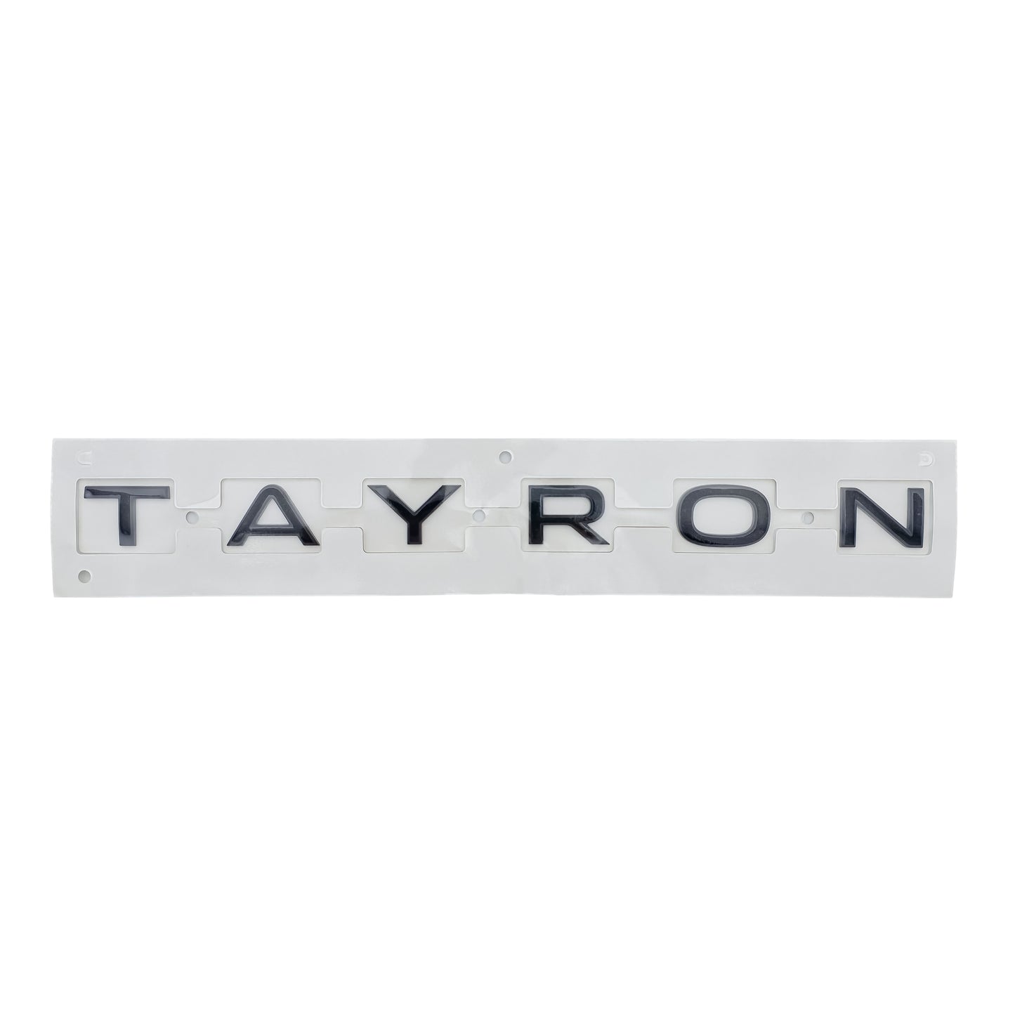 VW Schriftzug Tayron Modellbezeichnung Heck, Schwarz, 57L853687A041