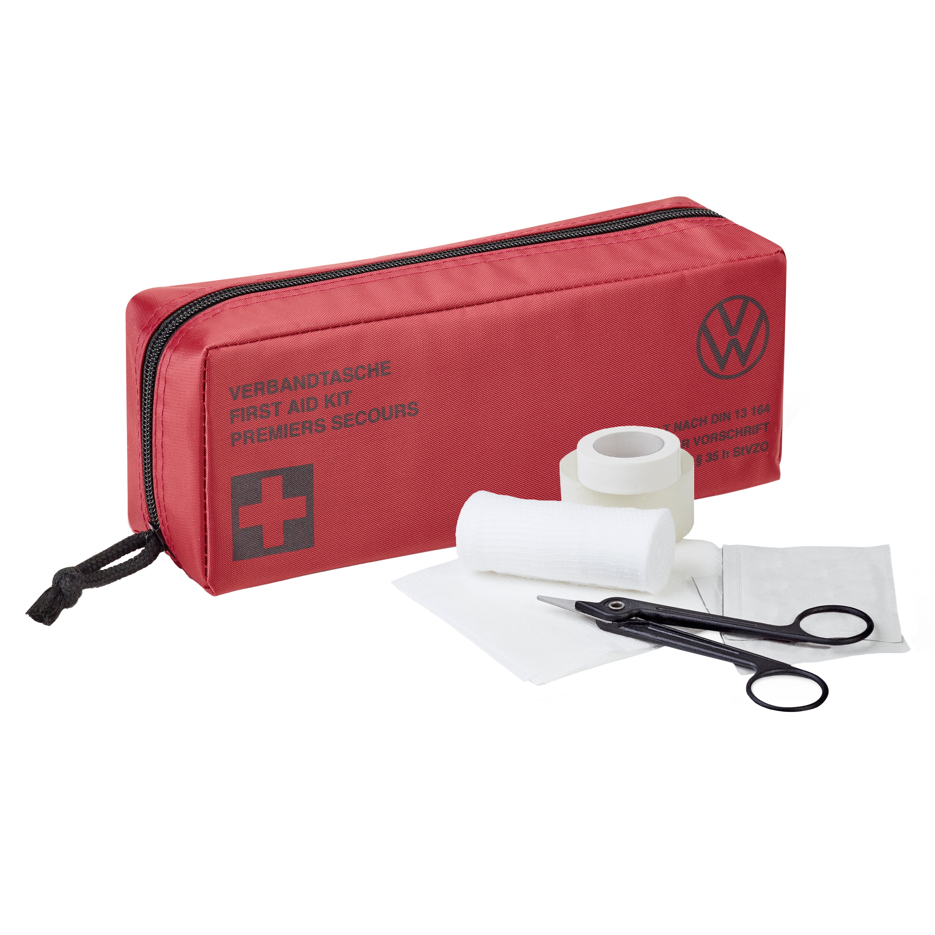 VW Verbandtasche DIN 13164 (Stand 2022), KFZ, PKW, Erste-Hilfe Set, 6R0093108B