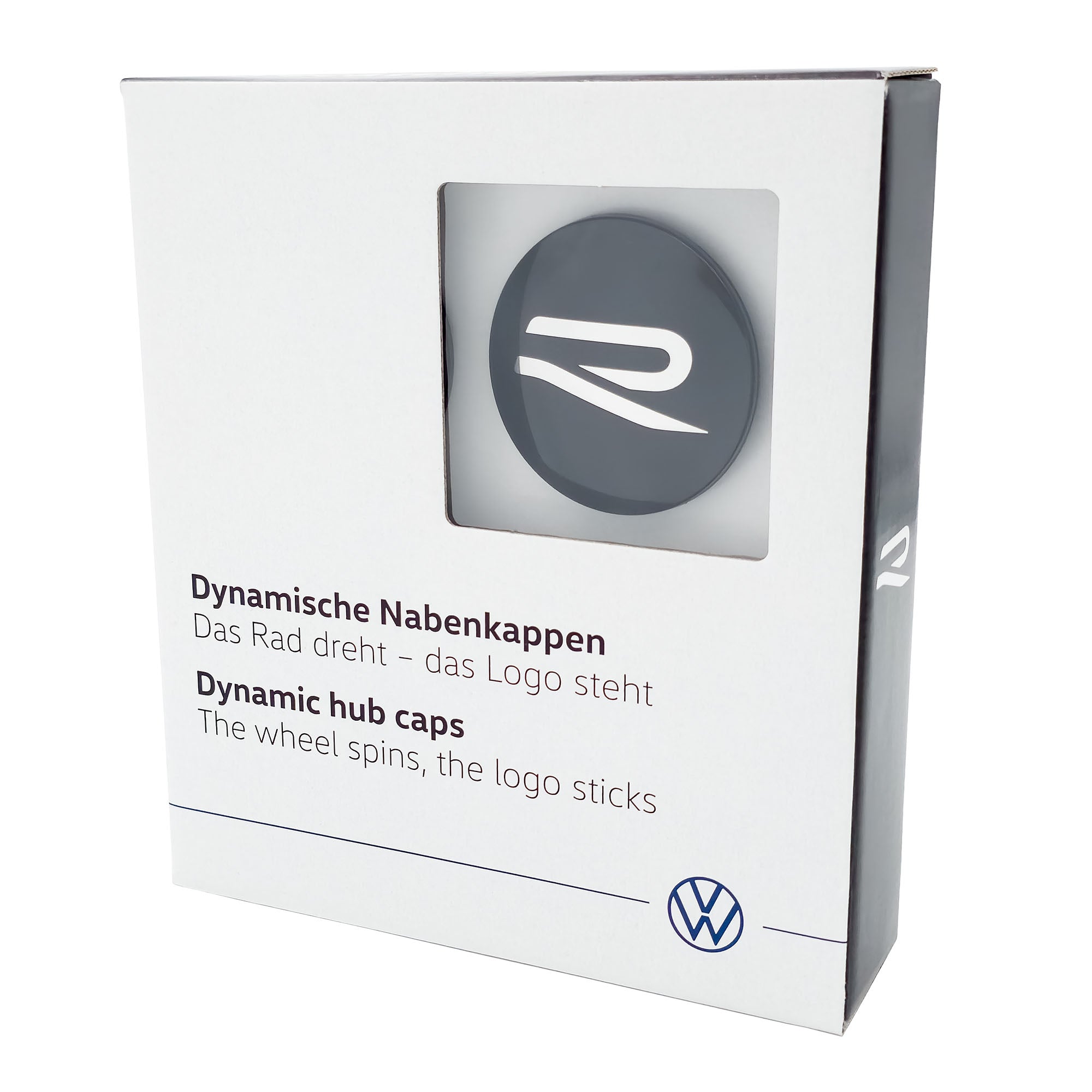 VW Dynamische R Nabenkappen,4 Stück, Felgendeckel, Abdeckung, 000071213F