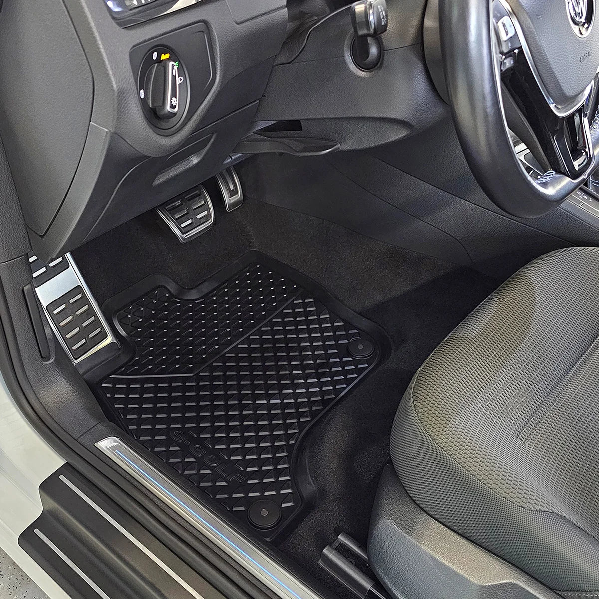 VW eGolf rubber mats, 4 pieces, front and rear, 5GE061500B 041