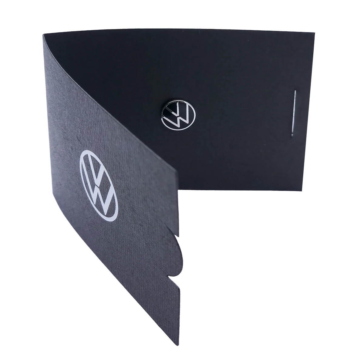 VW Ansteck-Pin 000087000T im schwarzen Pinheft mit Volkswagen Logo