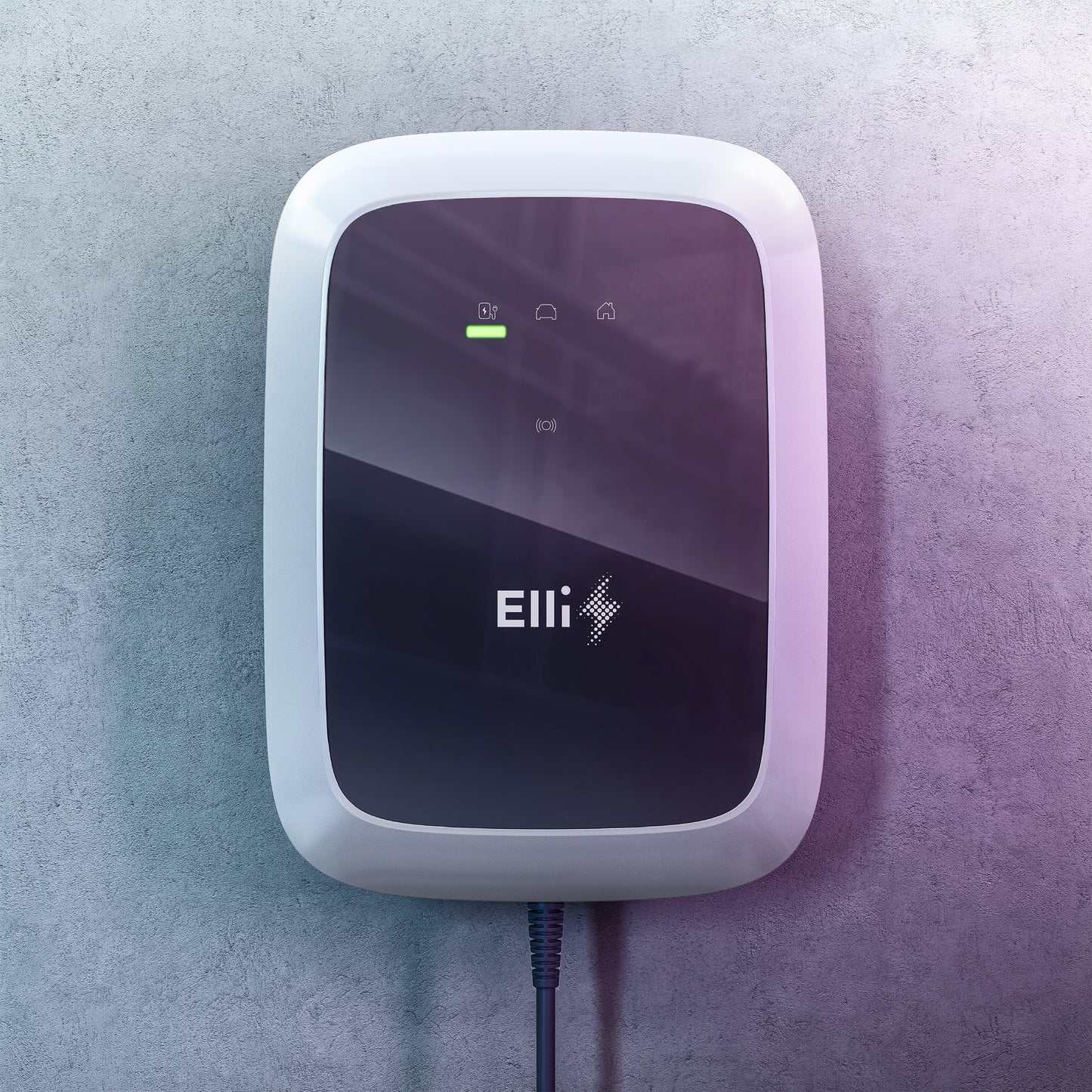 Elli Charger Pro 11 kW Wallbox mit Kabel 7,5m (Typ2), App, WLAN, LTE, EEBus, OCPP 2.0J & MID Stromzähler