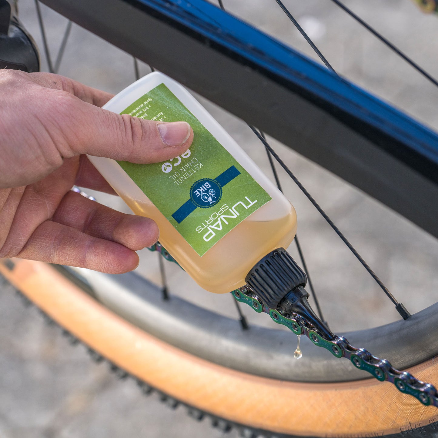 TUNAP SPORTS Kettenöl eco, TS250, E-Bike & Fahrradketten Öl, 100ml