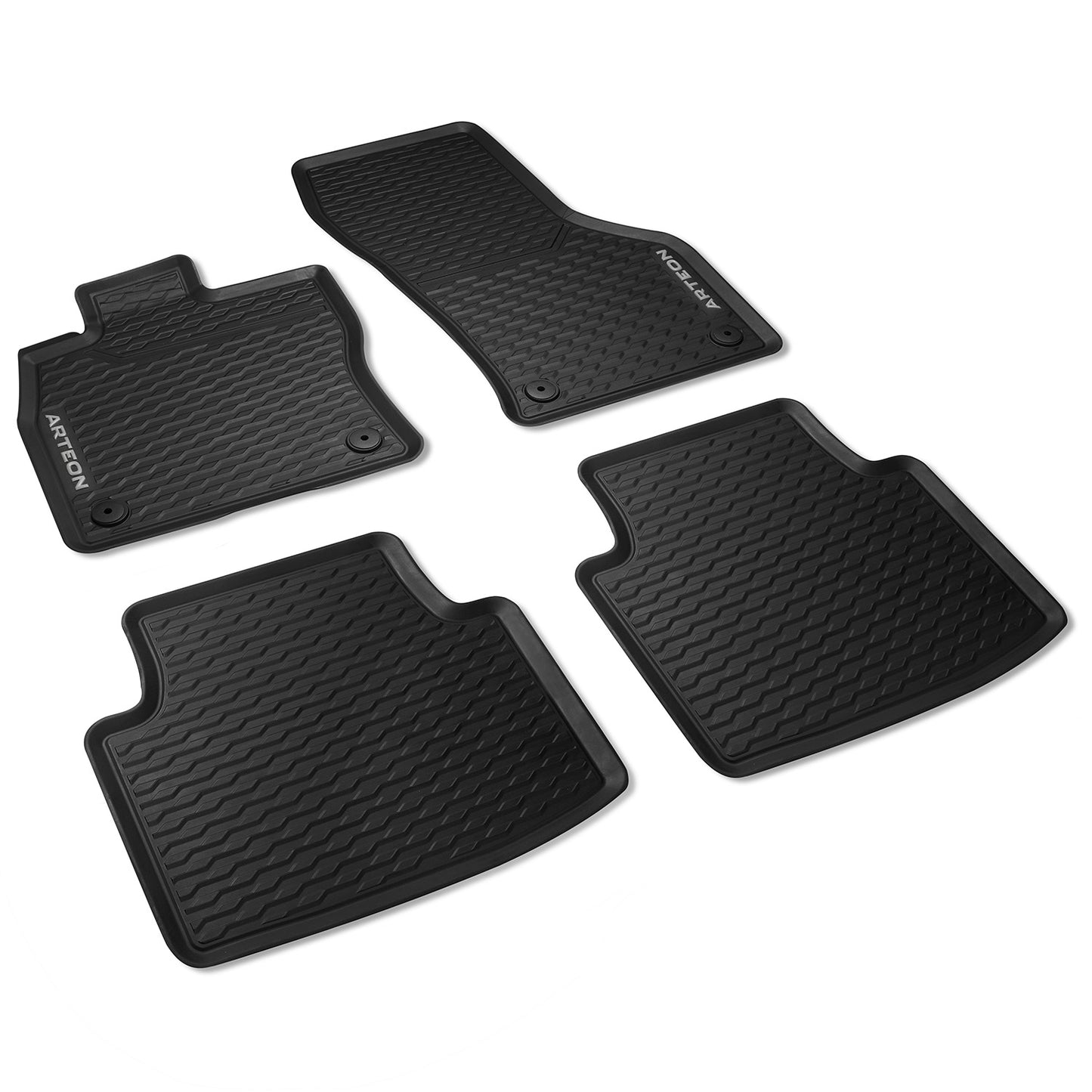 VW Arteon Gummimatten, 4 Stück, vorne und hinten, 3G8061500 82V